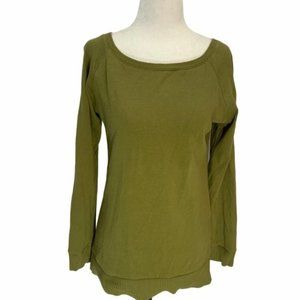 𝅺Organic Cotton by TRF🌸100% Cotton Green Top M